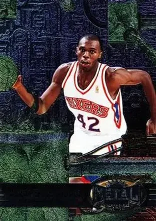 1997-98 Metal Universe #95 - Jerry Stackhouse - Philadelphia 76ers