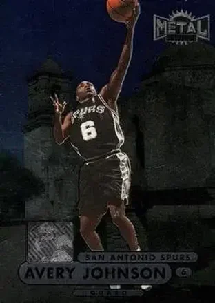 1997-98 Metal Universe Championship #10 - Avery Johnson - San Antonio Spurs