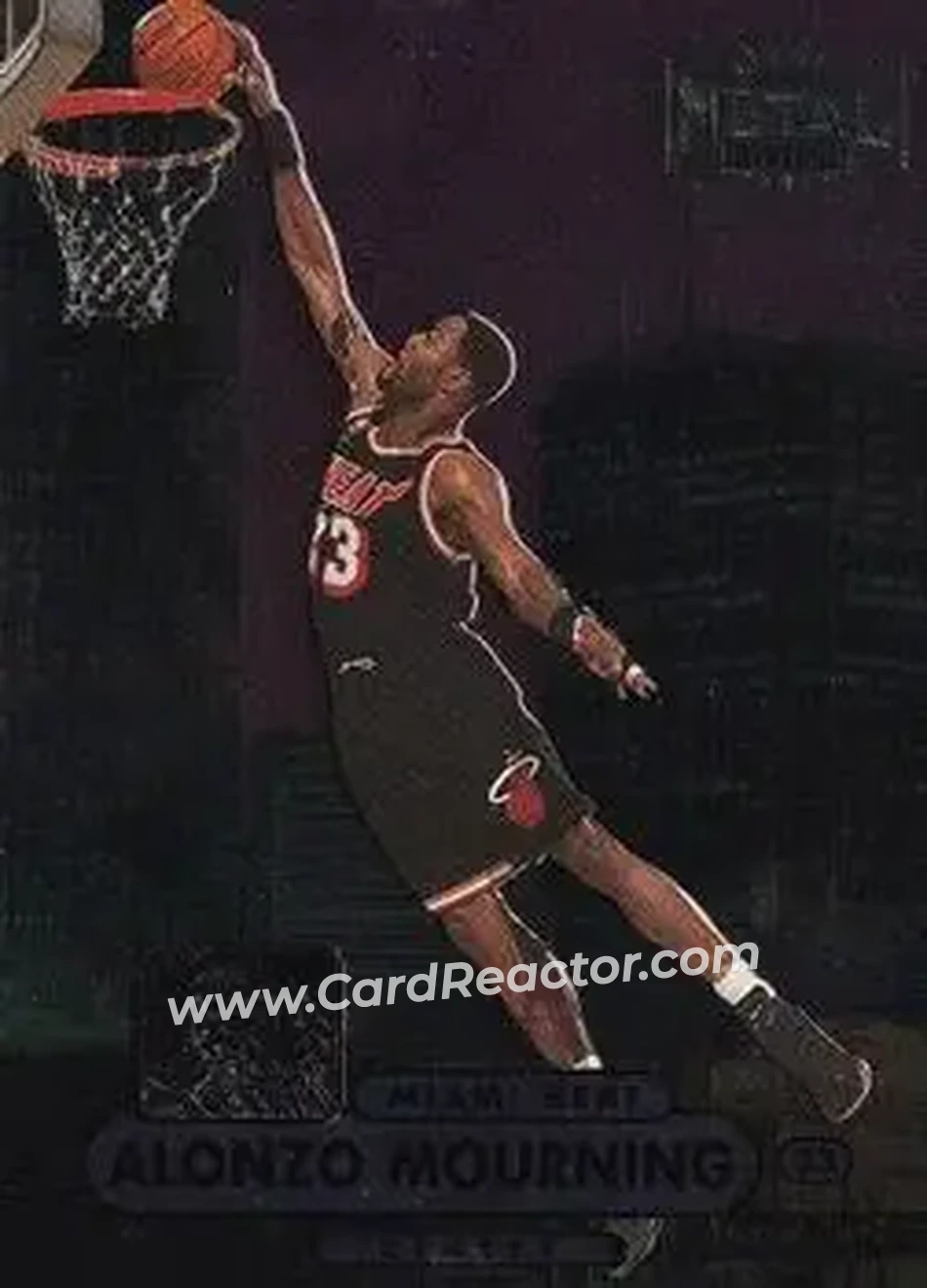 Front of Alonzo Mourning