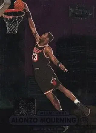 1997-98 Metal Universe Championship #13 Alonzo Mourning
