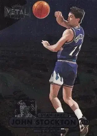 1997-98 Metal Universe Championship #17 John Stockton