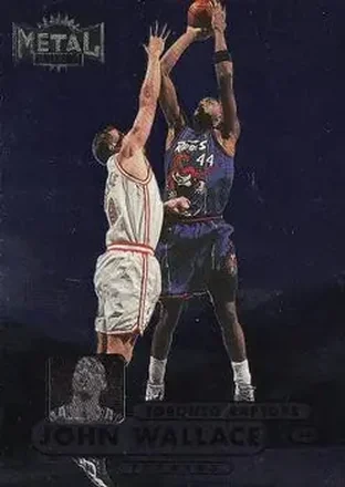 1997-98 Metal Universe Championship #24 - John Wallace - Toronto Raptors