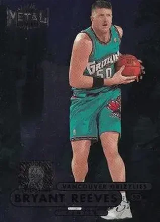 1997-98 Metal Universe Championship #25 - Bryant Reeves - Vancouver Grizzlies