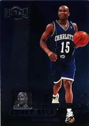 1997-98 Metal Universe Championship #31 - Corey Beck - Charlotte Hornets 1997-98 Metal Universe Championship #31 - Corey Beck - Charlotte Hornets