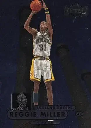 1997-98 Metal Universe Championship #39 Reggie Miller
