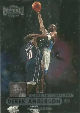 1997-98 Metal Universe Championship #40 - Derek Anderson - Cleveland Cavaliers