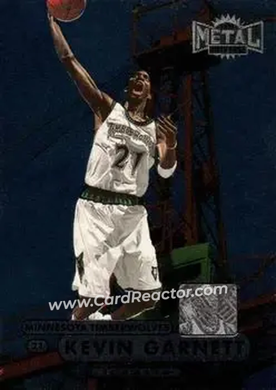 Front of Kevin Garnett