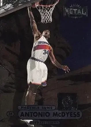 1997-98 Metal Universe Championship #43 - Antonio McDyess - Phoenix Suns