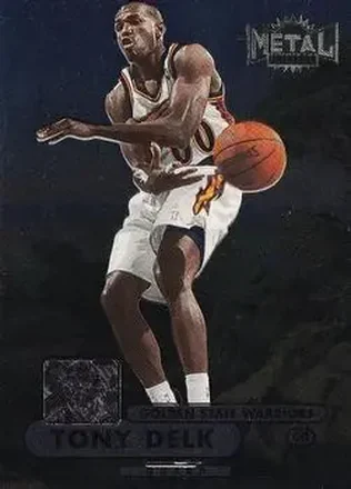 1997-98 Metal Universe Championship #54 - Tony Delk - Golden State Warriors