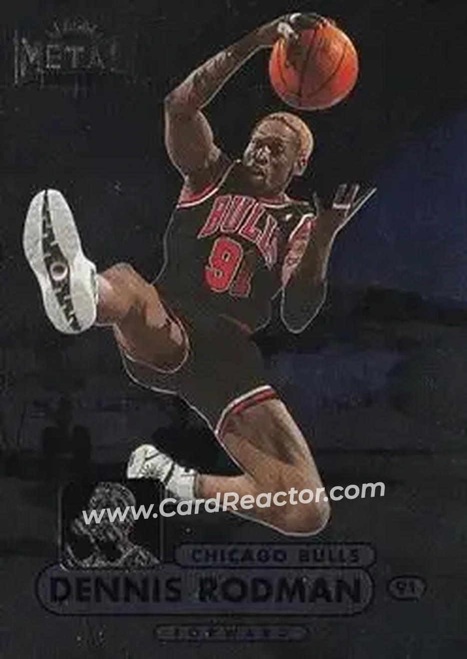 Front of Dennis Rodman