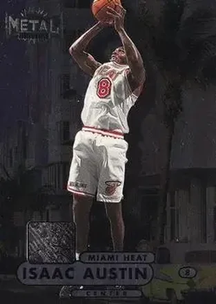 1997-98 Metal Universe Championship #67 - Isaac Austin - Miami Heat
