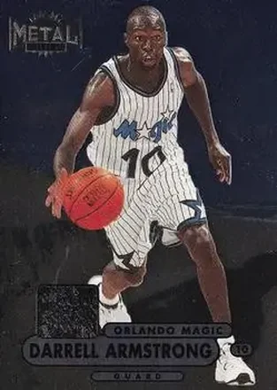 1997-98 Metal Universe Championship #71 - Darrell Armstrong - Orlando Magic 1997-98 Metal Universe Championship #71 - Darrell Armstrong - Orlando Magic