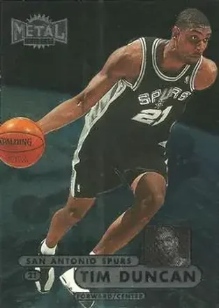 1997-98 Metal Universe Championship #72 Tim Duncan