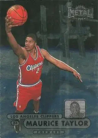 1997-98 Metal Universe Championship #75 - Maurice Taylor - Los Angeles Clippers 1997-98 Metal Universe Championship #75 - Maurice Taylor - Los Angeles Clippers