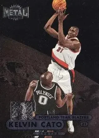 1997-98 Metal Universe Championship #76 - Kelvin Cato - Portland Trail Blazers