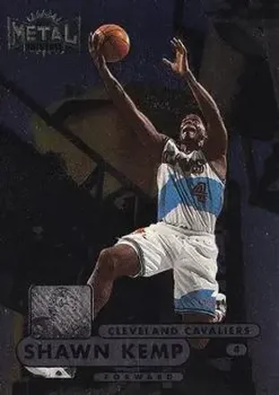 1997-98 Metal Universe Championship #78 - Shawn Kemp - Cleveland Cavaliers