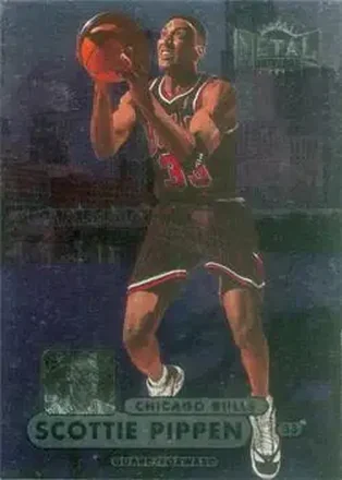 1997-98 Metal Universe Championship #85 Scottie Pippen