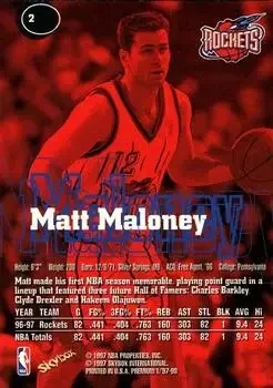 Back of Matt Maloney