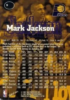 Back of Mark Jackson