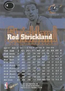 Back of Rod Strickland