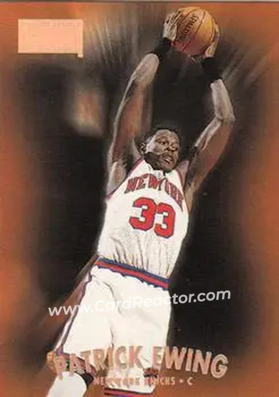 Front of Patrick Ewing
