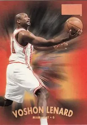 1997-98 SkyBox Premium #41 - Voshon Lenard - Miami Heat 1997-98 SkyBox Premium #41 - Voshon Lenard - Miami Heat