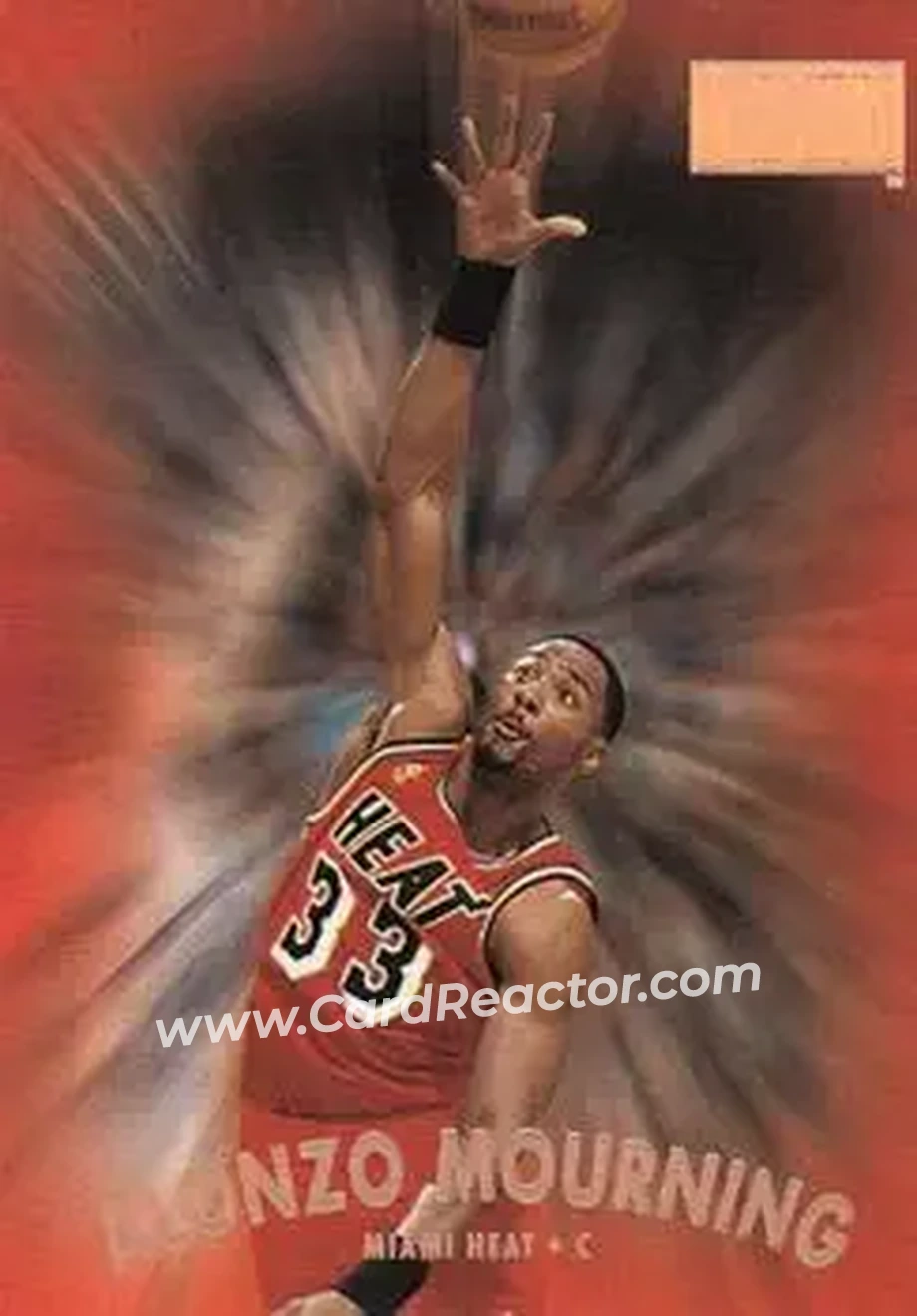 Front of Alonzo Mourning