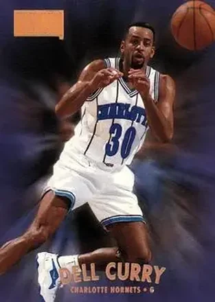 1997-98 SkyBox Premium #67 - Dell Curry - Charlotte Hornets