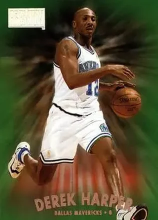 1997-98 SkyBox Premium #70 - Derek Harper - Dallas Mavericks