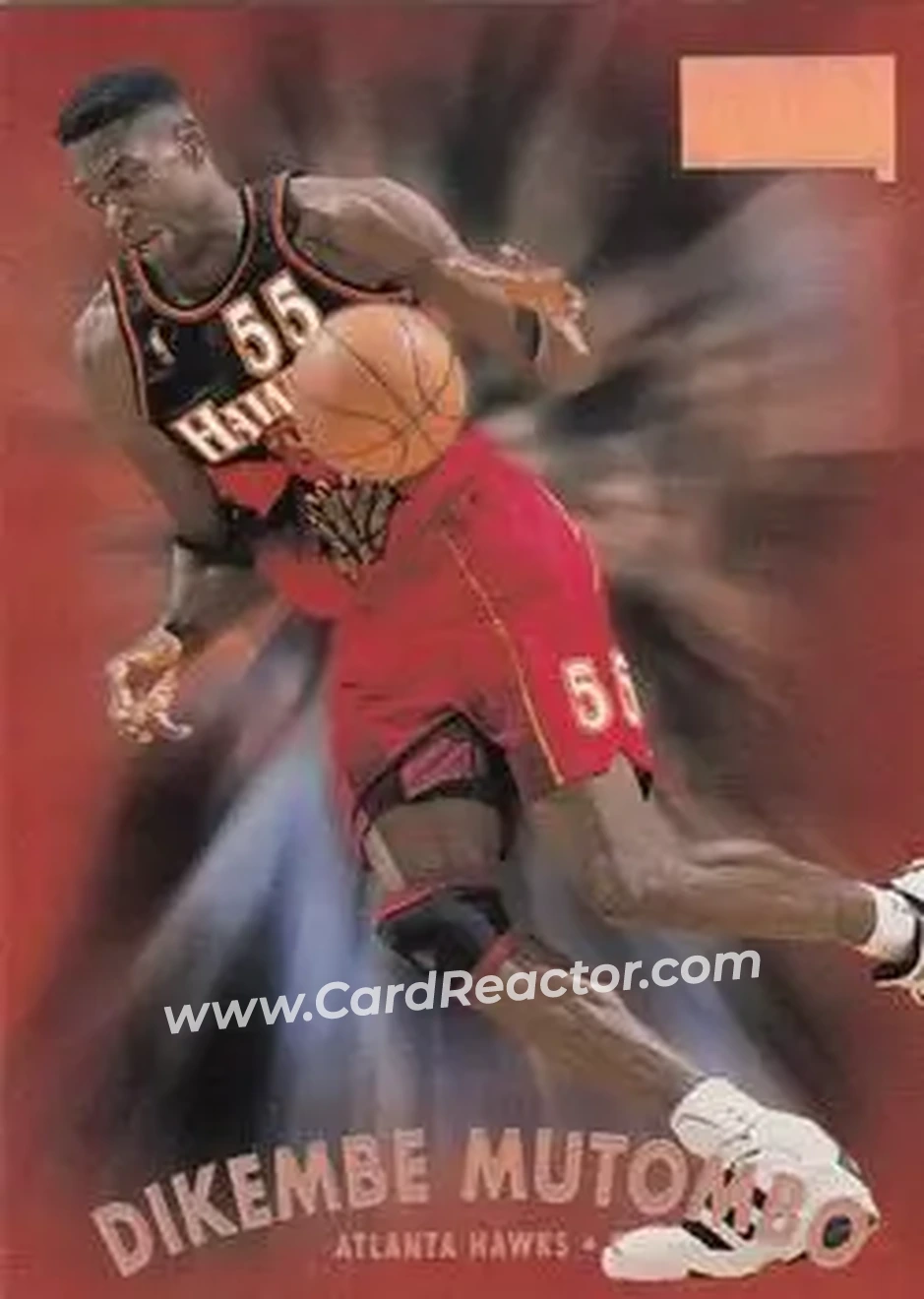 Front of Dikembe Mutombo