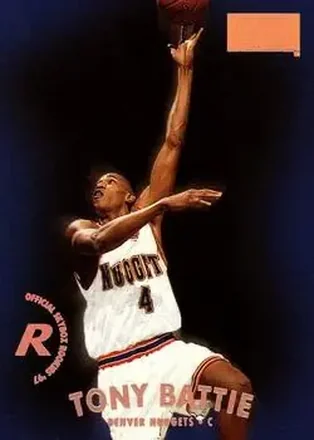 1997-98 SkyBox Premium #75 - Tony Battie - Denver Nuggets 1997-98 SkyBox Premium #75 - Tony Battie - Denver Nuggets