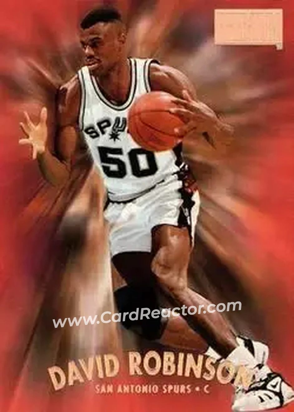 Front of David Robinson