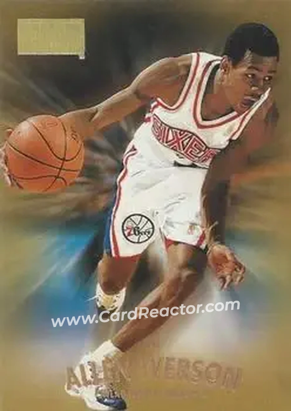 Front of Allen Iverson