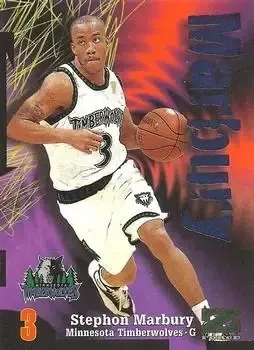 1997-98 SkyBox Z-Force #3 Stephon Marbury