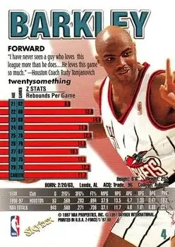 Back of Charles Barkley