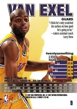Back of Nick Van Exel