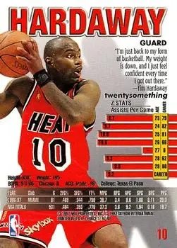 Back of Tim Hardaway