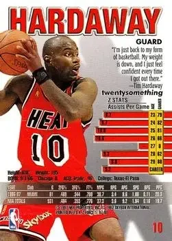 Back of Tim Hardaway