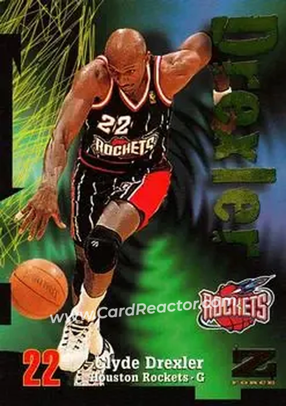 Front of Clyde Drexler
