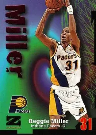 1997-98 SkyBox Z-Force #31 Reggie Miller