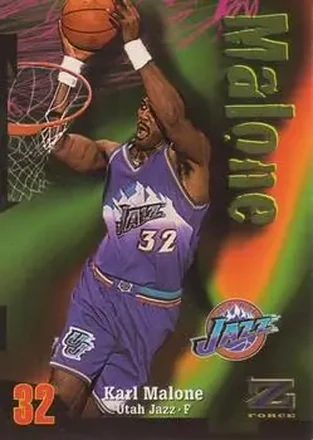 1997-98 SkyBox Z-Force #32 Karl Malone