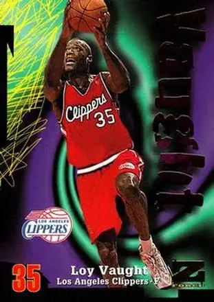 1997-98 SkyBox Z-Force #35 - Loy Vaught - Los Angeles Clippers