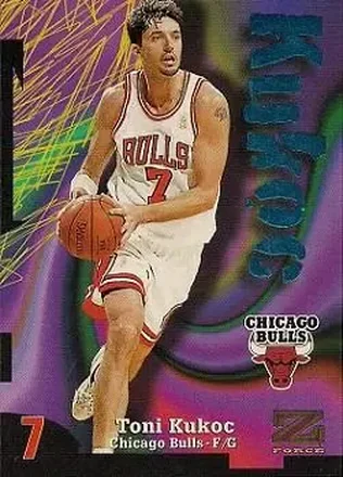 1997-98 SkyBox Z-Force #49 Toni Kukoc