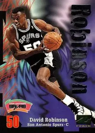 1997-98 SkyBox Z-Force #50 David Robinson