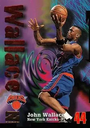 1997-98 SkyBox Z-Force #51 - John Wallace - New York Knicks