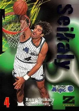 1997-98 SkyBox Z-Force #56 - Rony Seikaly - Orlando Magic