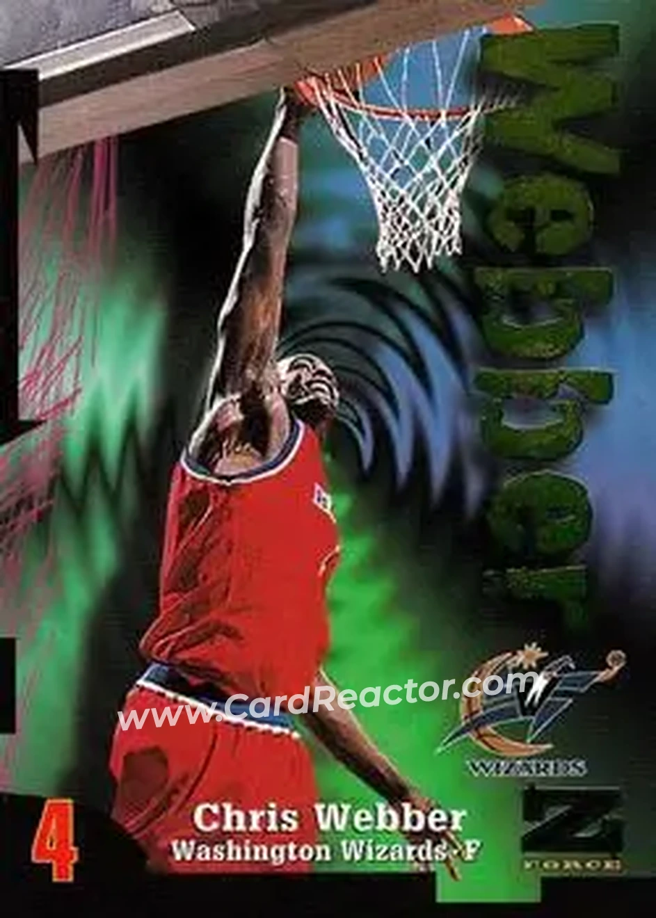 Front of Chris Webber