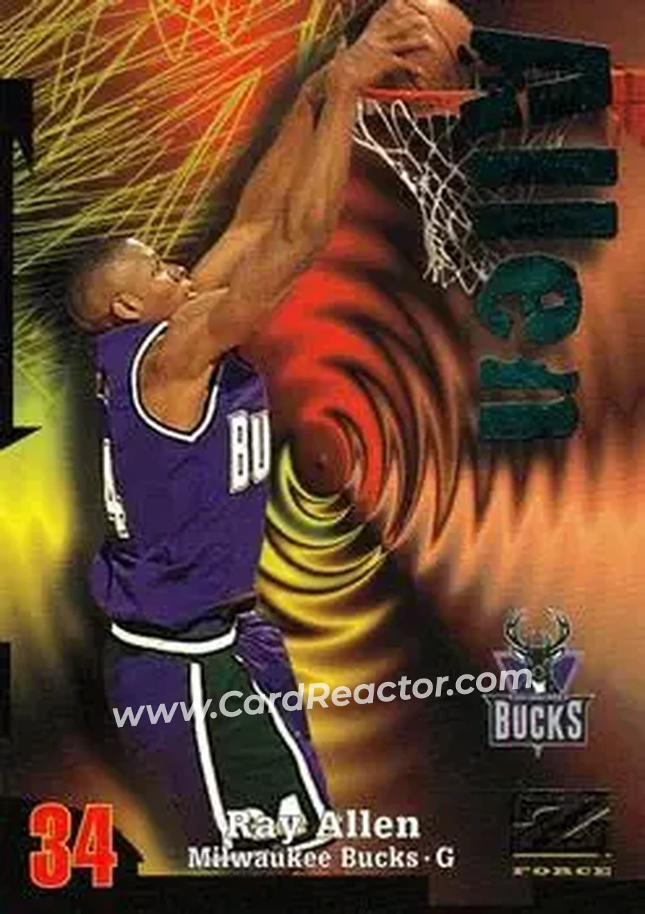 Front of Ray Allen