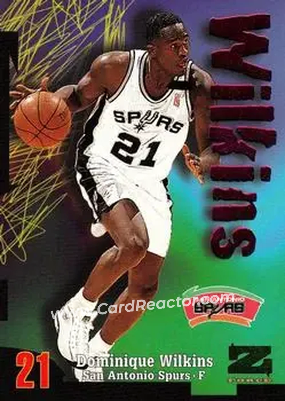 Front of Dominique Wilkins