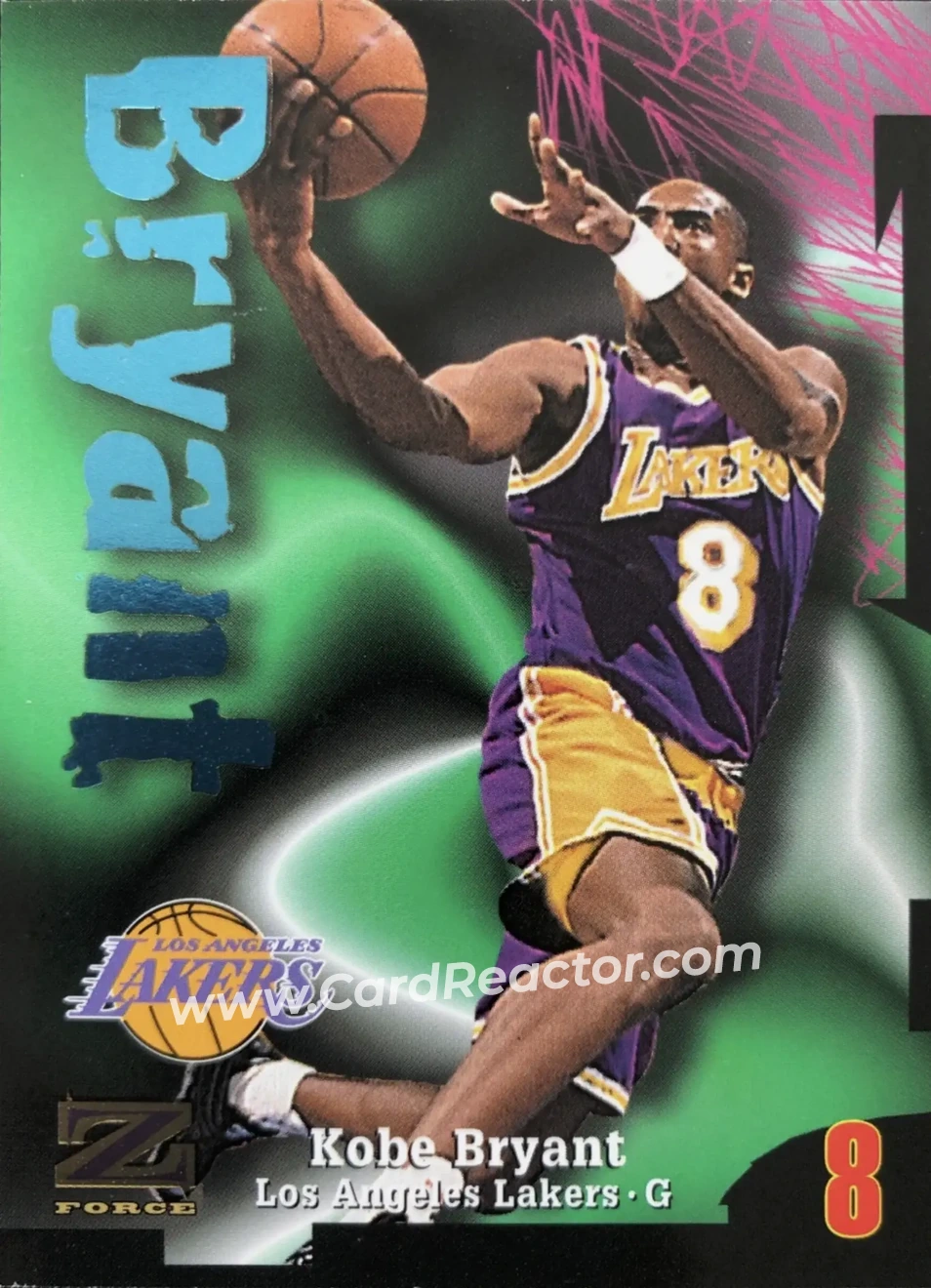Enlarged card image